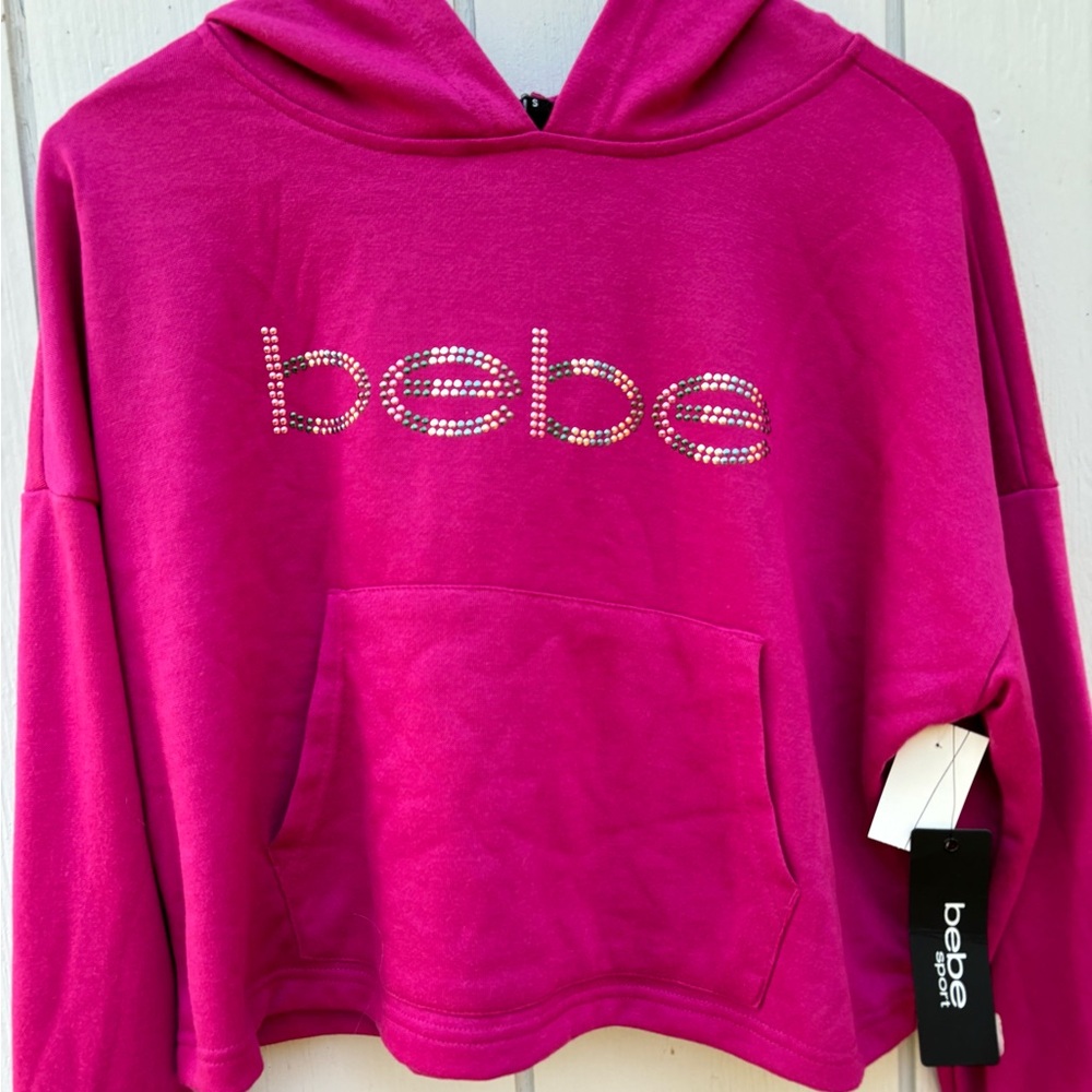 NWT Bebe Bling Hoodie